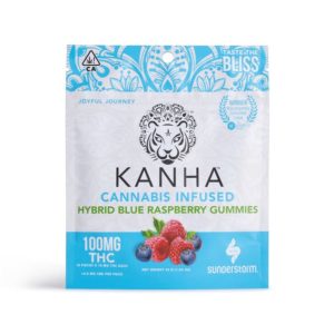 KANHA | Blue Raspberry – Hybrid Gummies – 100mg