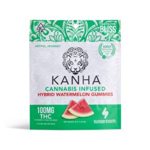 KANHA | Watermelon Hybrid Gummies – 100mg