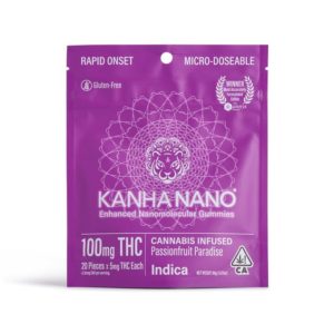 KANHA | Passionfruit Paradise – Indica Nano Gummies – 100mg