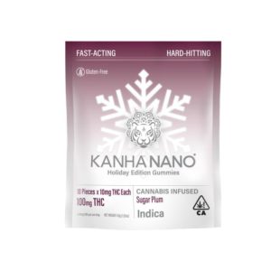 KANHA | Plum – Indica Nano Gummies – 100mg