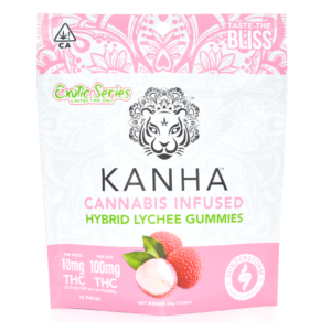 KANHA | Lychee – Hybrid Gummies – 100mg