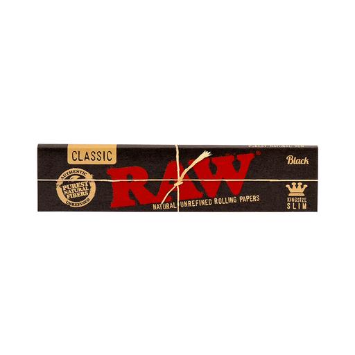 RAW | Black Kingsize Slim Papers - https://overlanddelivery.com