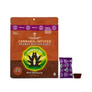 EMERALD SKY | Peanut Butter Cups – Indica (5mg Each) – 100mg