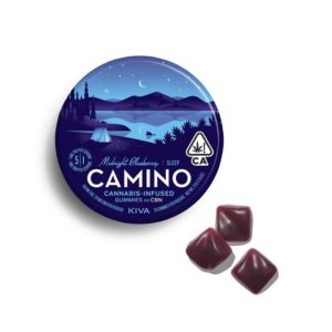 KIVA | Camino Midnight Blueberry “Sleep” Gummies – 100mg