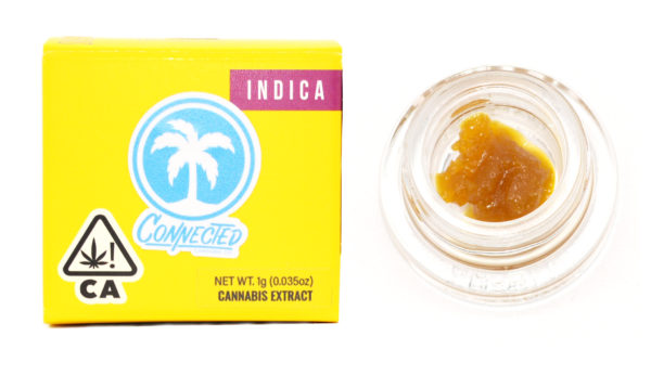 Connected, Friendly Farms, Cannabis Extract, Live resin, sauce, mr sandman, indica, concentrates, wax, weed, marijuana, overland delivery, bay area
