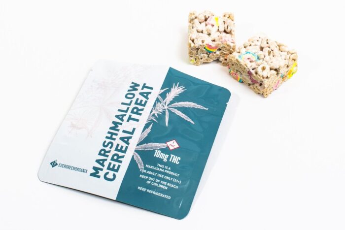 THC, Weed, Cannabis, Marijuana, rice crispy, edibles, marshmallow, cereal treat, overland delivery