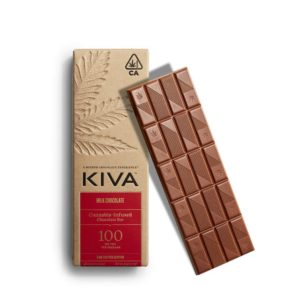 KIVA | Milk Chocolate Bar – 100mg
