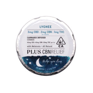 PLUS | CBN Relief 3:2:1 Lychee – 120mg