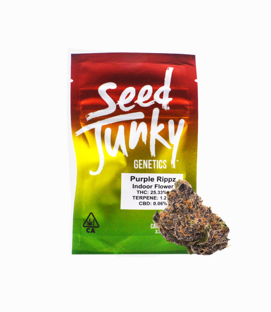 SEED JUNKY GENETICS | Purple Rippz - 3.5g - https://overlanddelivery.com