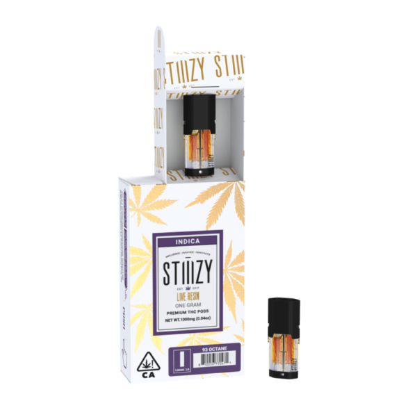 STIIIZY 93 Octane Liquid Live Resin Pod 1.0g https