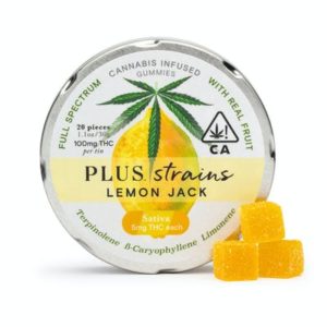 PLUS | Strains Lemon Jack Gummies – 100mg