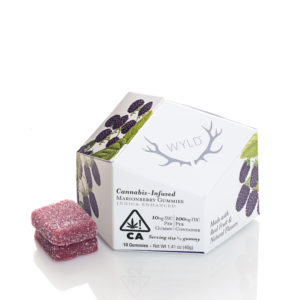WYLD | Marionberry Indica Enhanced Gummies – 100mg
