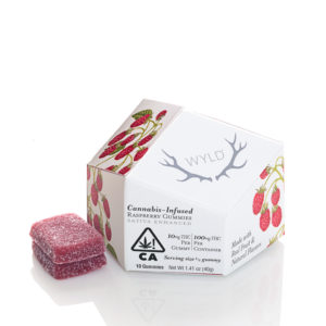 WYLD | Raspberry Sativa Enhanced Gummies – 100mg