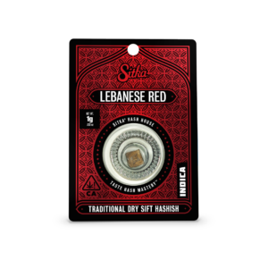 SITKA | Lebanese Red – Hashish – 0.5g