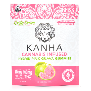 KANHA | Pink Guava – Hybrid Gummies – 100mg