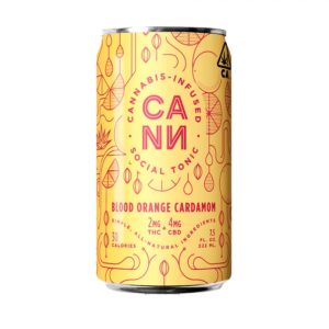 CANN | Blood Orange Cardamom Social Tonic – 6 Pack/8oz