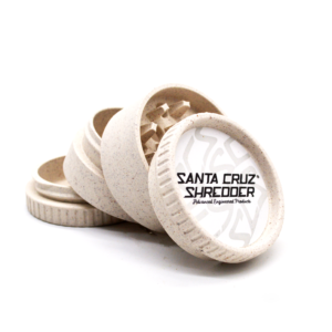 SANTA CRUZ SHREDDER | 4 Pc. Hemp Grinder – White