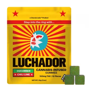 LUCHADOR | Cucumber Chili Lime Gummies – 100mg