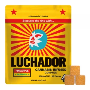 LUCHADOR | Pineapple Mango Gummies – 100mg