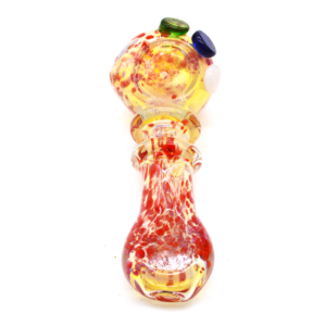 HAND PIPE | 4″ – Fumed Frit