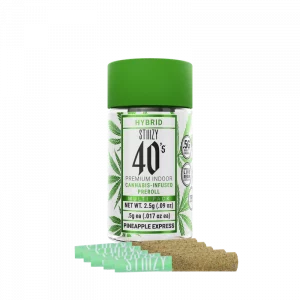 STIIIZY | Pineapple Express – 40s Multi Pack Infused Prerolls (0.5g)