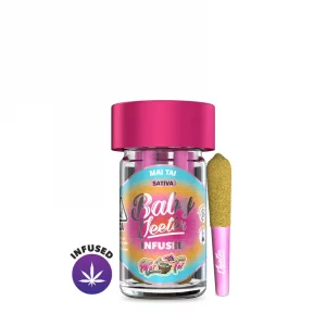 JEETER | Baby Jeeters Mai Tai – 5 Pack Infused Prerolls (0.5g Each)