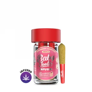 JEETER | Baby Jeeters Strawberry Shortcake – 5 Pack Infused Prerolls (0.5g Each)