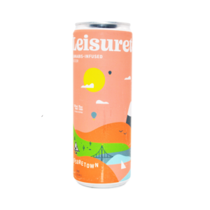 LEISURETOWN | Ginger Berry – Infused Seltzer – 2.5mg THC/5mg CBD