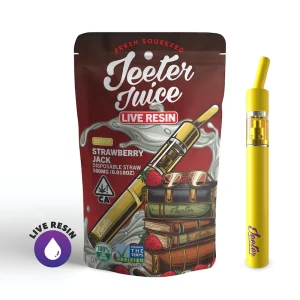 JEETER | Strawberry Jack – Jeeter Juice Live Resin Disposable Straw – 0.5g