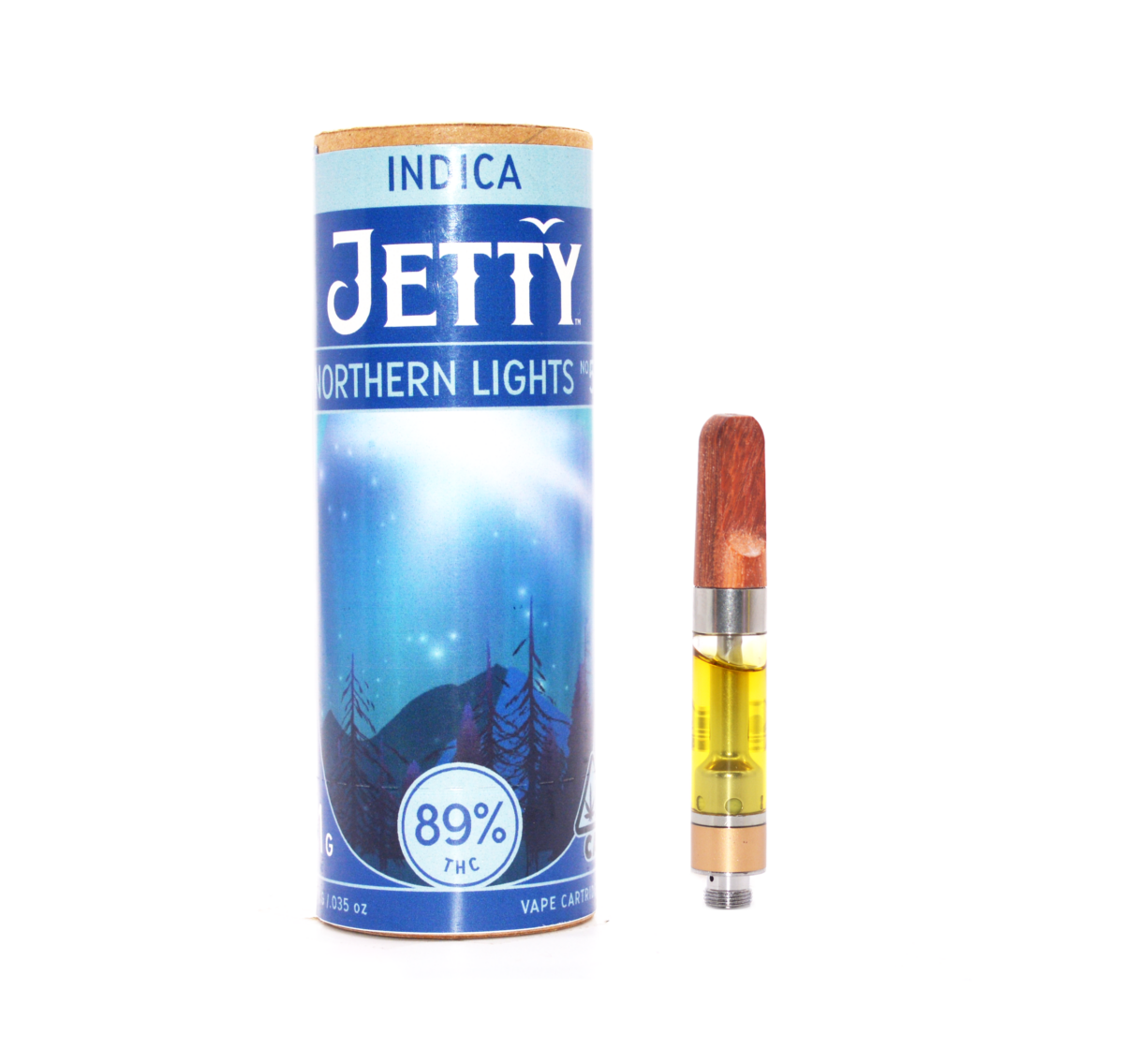 JETTY EXTRACTS Northern Lights 5 Gold Cartridge 1.0g Bay Area
